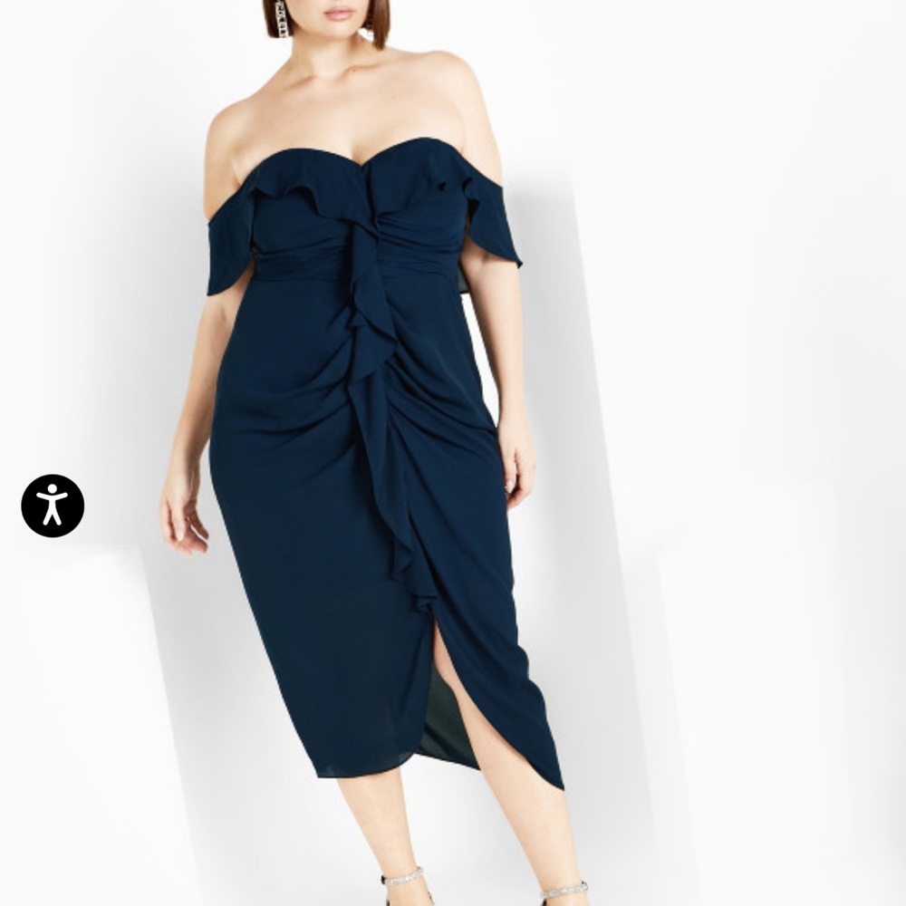 City Chic Va Va Voom Dress